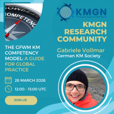 KM Competency Model: A guide for global practice